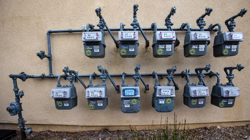 Gas line fitting