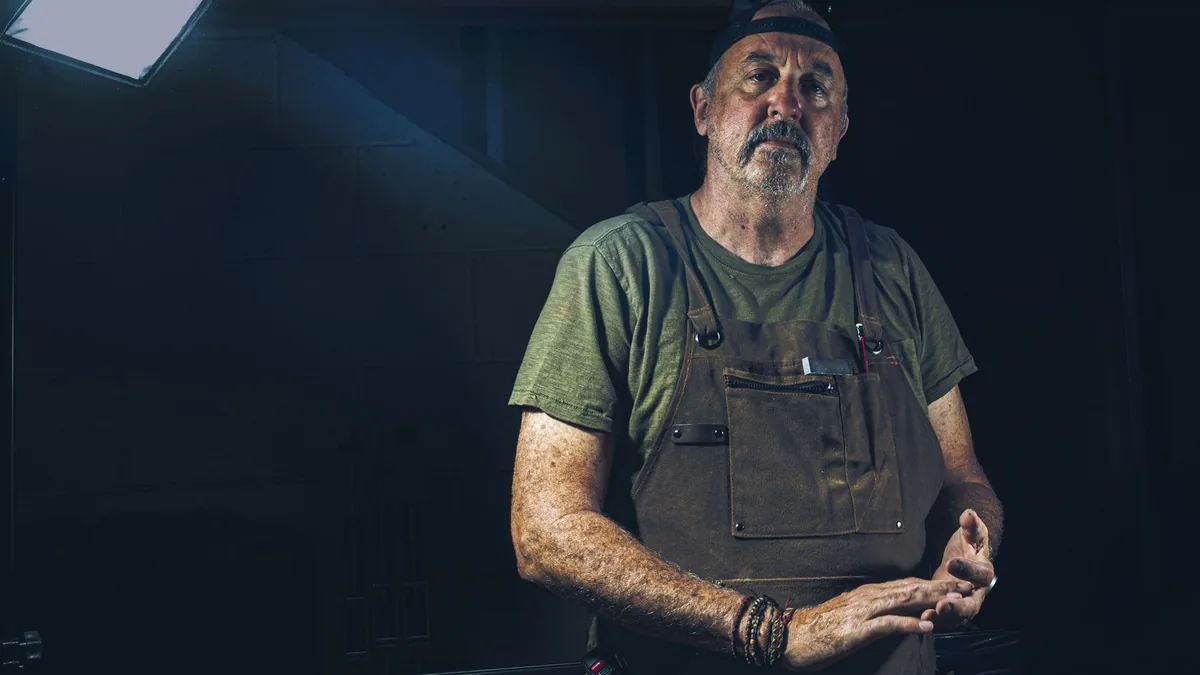 Owner-operator tradesman in a mechanical room