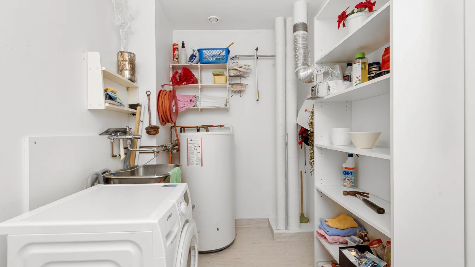Residential water heater installation
